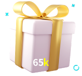 Receba seus bônus de boas-vindas no 65k